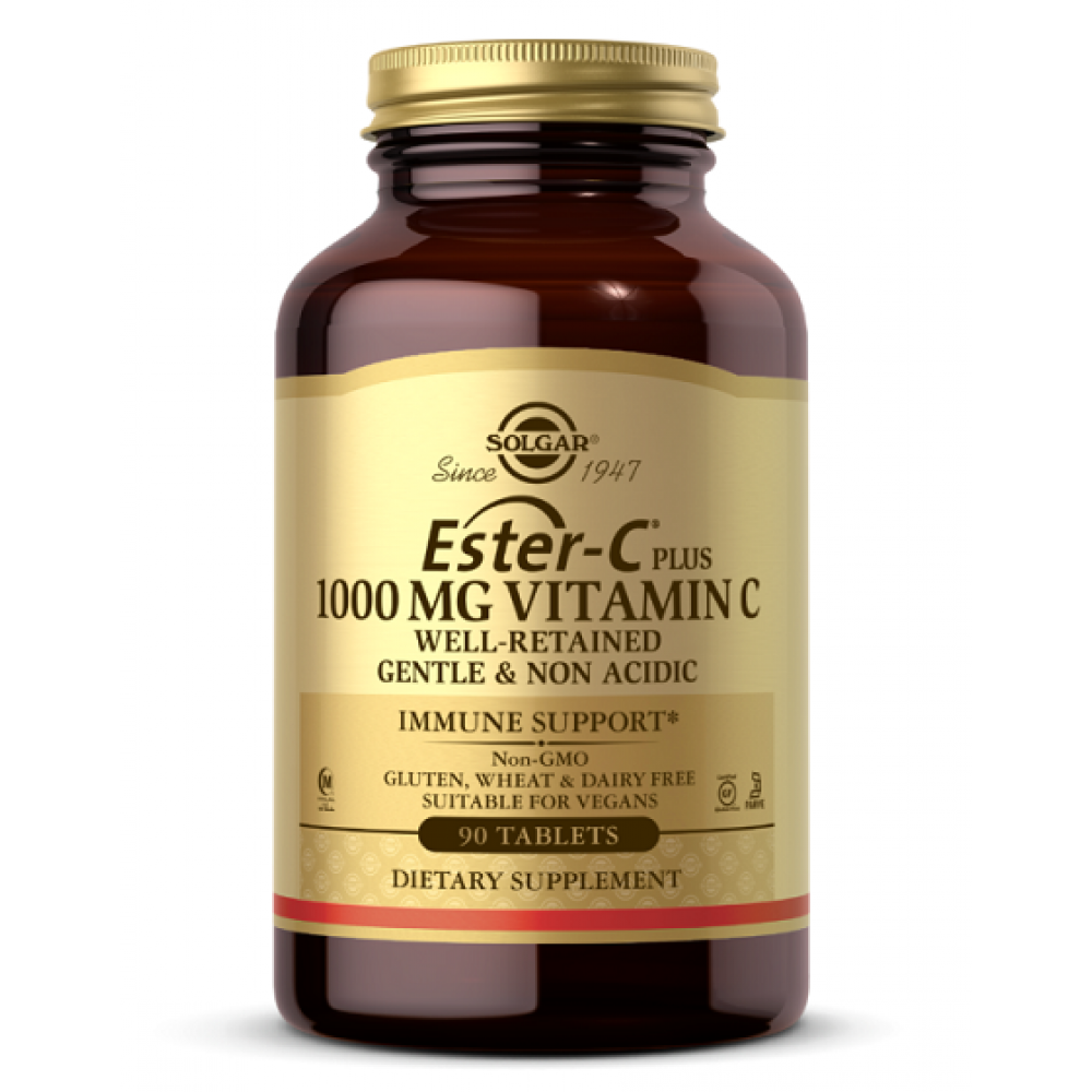 Ester-C Plus Veg 1000mg - 90 tabs, фото 1