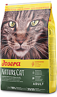 Сухой корм Josera NatureCat беззерновой корм для кошек с чувствительным пищеварением и котят от 6 мес., 400 г