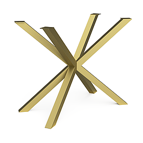 Каркас для столу з металу 850×450 мм, H 730 мм Золото