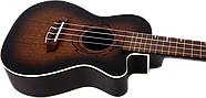 FLIGHT DUC380 CEQ AMBER ЕЛЕКТРОАКУСТИЧНА УКУЛЕЛЕ КОНЦЕРТ, фото 2