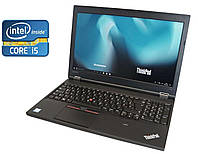 Ноутбук Lenovo ThinkPad L570 / 15.6" (1920x1080) IPS / Intel Core i5-6200U (2 (4) ядра по 2.3 - 2.8 GHz) / 8