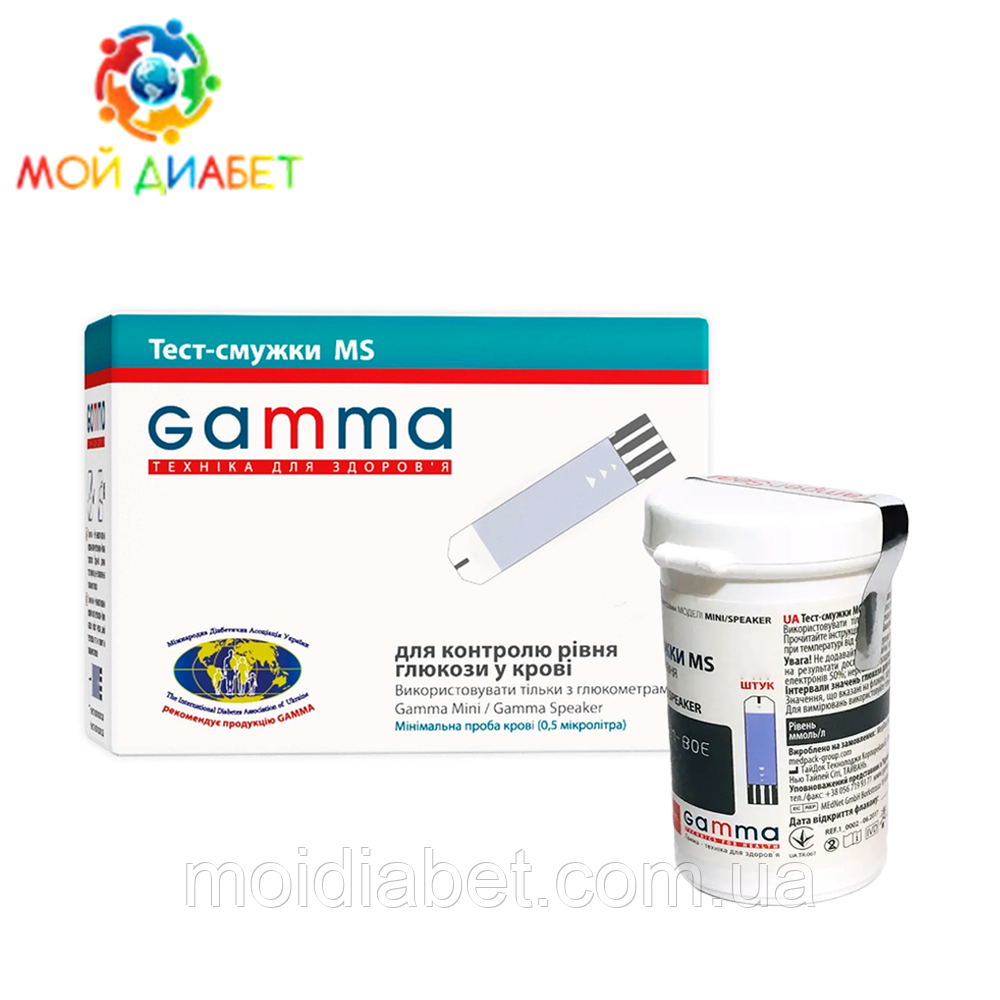 Тест-смужки GAMMA MS 25
