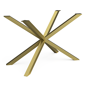 Каркас для столу з металу 1000×550 мм, H 730 мм Золото