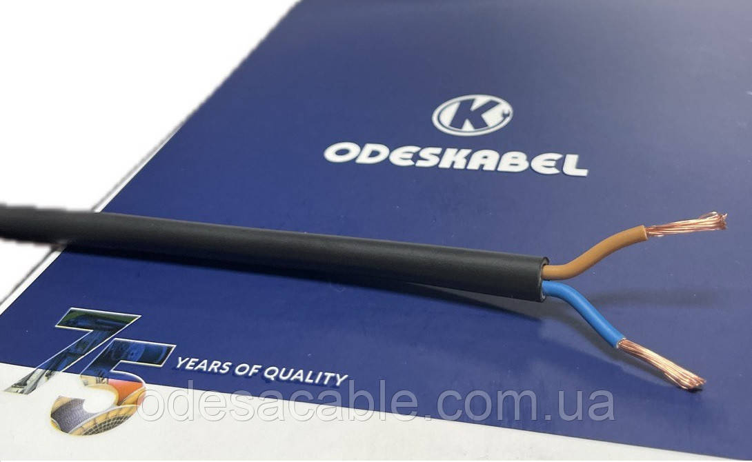 Кабель силовий ВВГнг-LS-П 2*1,5 (5кл.) ПАТ"ОДЕСКАБЕЛЬ"