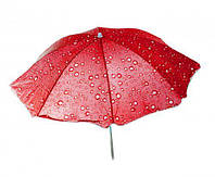 Зонт пляжный "Капельки" (красный) от 33Cows