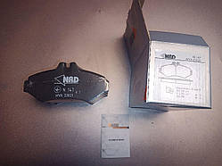 Гальмівні колодки задні на Mercedes Benz Sprinter 2T. WVA 23021. NRD