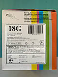 Катетер внутрішньовенний розмір  18G  УНОФЛОН з ін’єкційним портом та крильцями торгової марки IGAR, фото 3