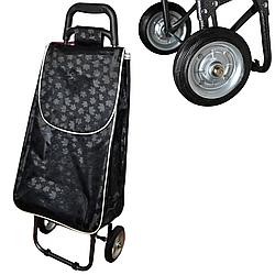 Сумка візок із металевими колесами, візок господарський, сумка господарська тачка