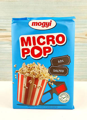 Попкорн солоний Mogyi Micro pop 100г Польща