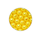 50 шт Намистини перли заготовка Ø8 мм жовтий, фото 2