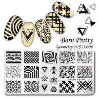 Пластина для стемпинга Born Pretty BPX-L-006