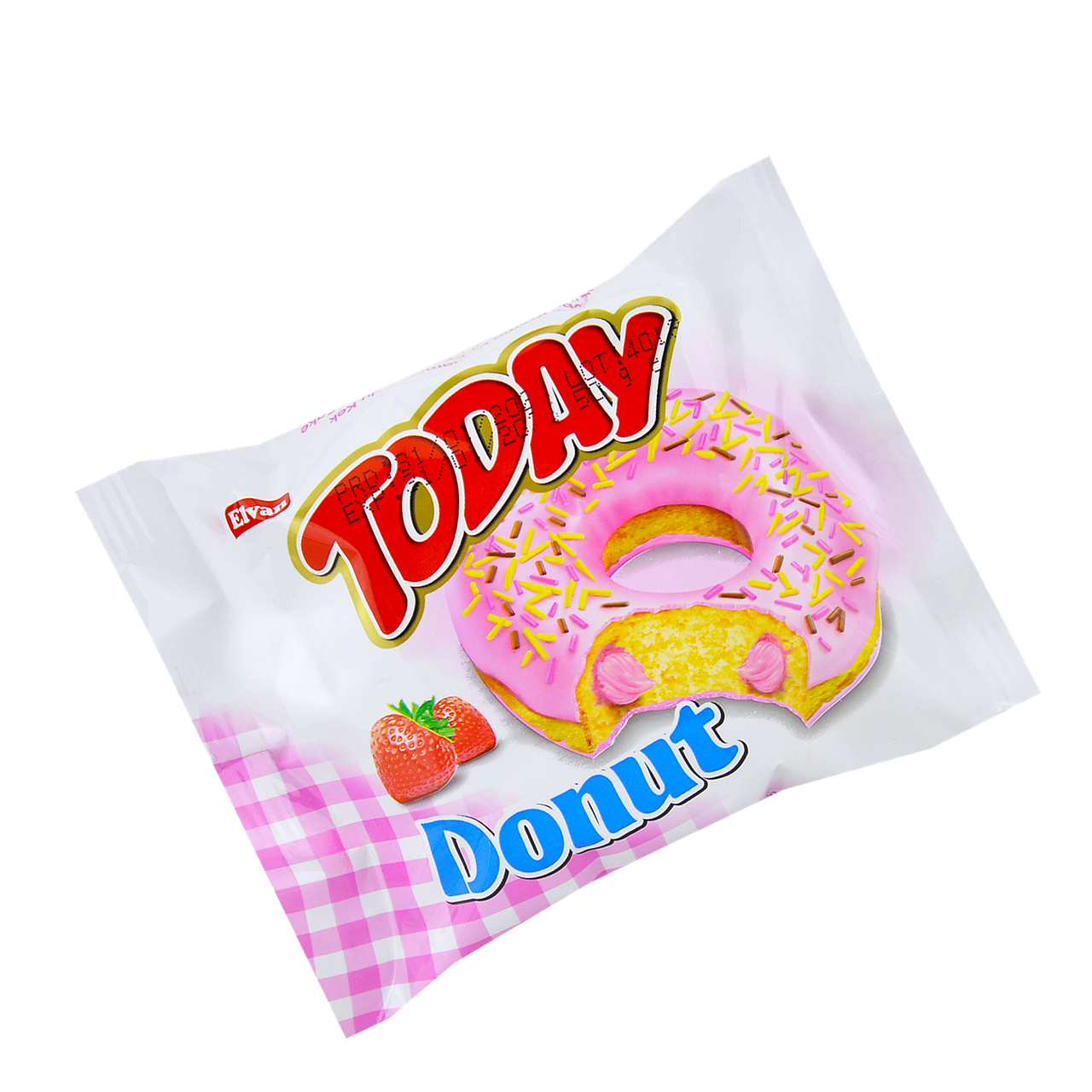 Пончик TODAY DONUT полуниця 50г