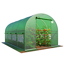 Садова теплиця Green Garden 10м2 (2,5х4х2) TUN/2#ZIELONY