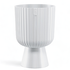 Горщик Келі Міка Петит ⌀ 14 см, білий