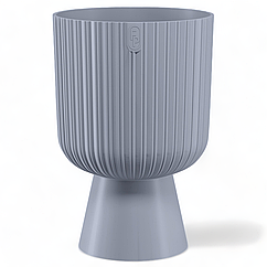 Горщик Келі Міка Петіт ⌀ 18 см, платина