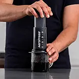 Аеропрес AeroPress, Inc., Aeropress® оригінальний (ручна кавоварка аэропресс, заварник для кави) Аеропрес, фото 8