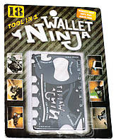 Мультитул "Кредитка", Wallet Ninja (18в1) (8,5х5,5 см)