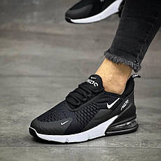 Чоловічі кросівки Nike Air Max 270, чорні,41(26)