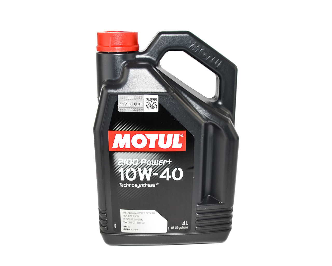 Моторна олива Motul Power+ 2100 10W-40, 4 л. - ACEA A3/B4 / API SL