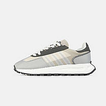 Кросівки Adidas Retropy E5 Beige Grey / Адідас Ретропі Е5 Бежеві з Сірим, фото 3