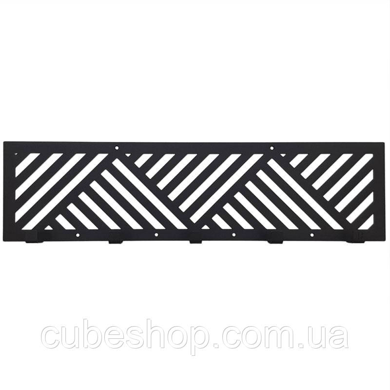 Металева вішалка Nord (чорна)