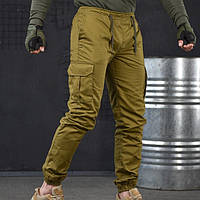 Весняні тактичні штани Bandit олива водовідштовхувальні армійські штани з накладними кишенями ukr
