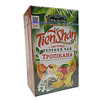 Чай зеленый Тянь Шань Тропикана 20 пирамидок