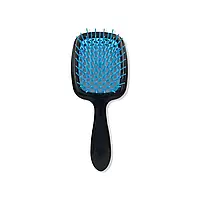 Janeke SUPERBRUSH BLACK/BLUE. Расческа. 71SP226 TSE