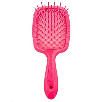 Janeke SUPERBRUSH-small PINK NEON. Гребінець. 83SP234 FFL