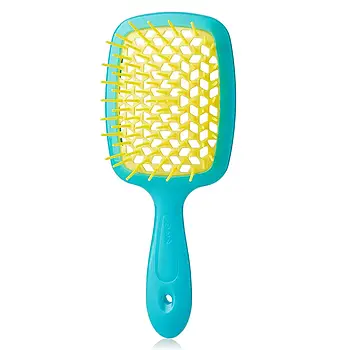 Janeke SUPERBRUSH TURQUOISE/YELLOW.86SP226 TSE