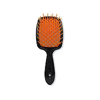 Janeke SUPERBRUSH BLACK/ORANGE. Расческа. 71SP226 ARA