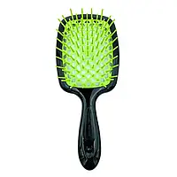 Janeke SUPERBRUSH BLACK/GREEN. Расческа. 71SP226VER