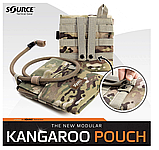 Гідратор SOURCE 1 літр з підсумком на моллi, колір мультикам, койот, чорний, фото 8