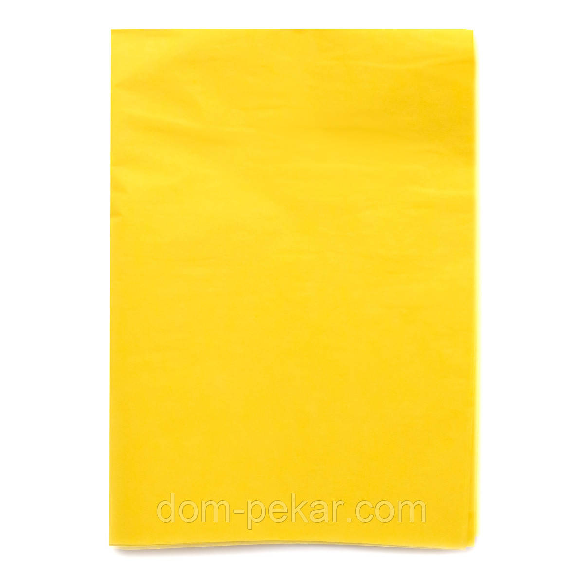 Бумага тишью Желтая 65*50см 5 листов - фото 2 - id-p498564728