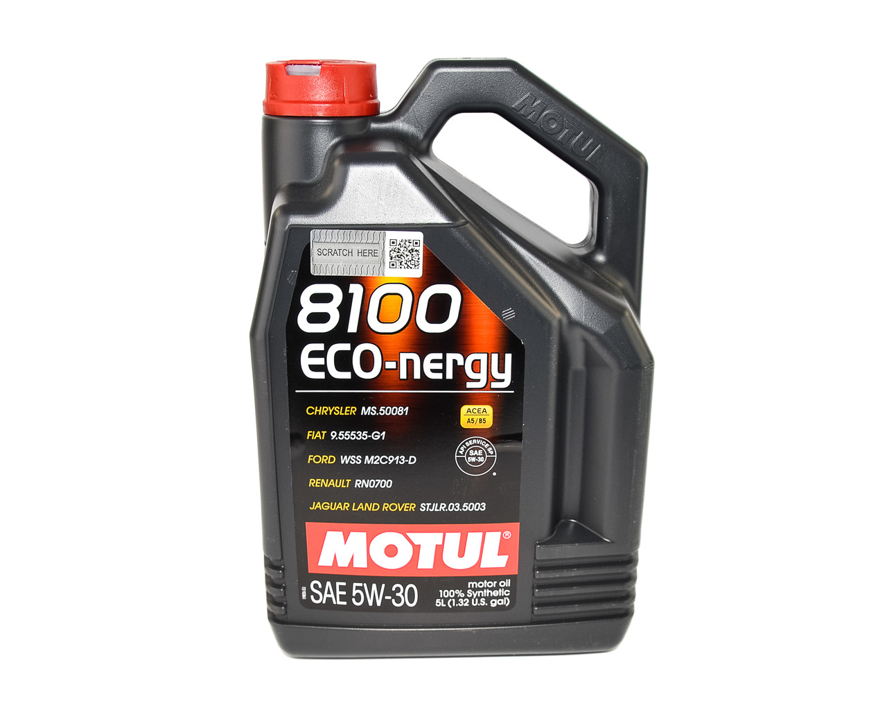 Моторна олива Motul 8100 Eco-nergy 5W-30, 5 л. - ACEA A5/B5 / API SL, фото 1