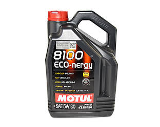 Моторна олива Motul 8100 Eco-nergy 5W-30, 5 л. - ACEA A5/B5 / API SL