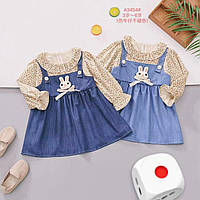 Дитяче плаття-обманка РЮША для дівчинки 3-6 років, колір уточнюйте під час замовлення