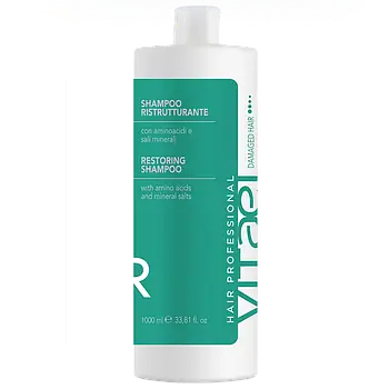 Vitael Damaged hair restoring shampoo Шампунь відновлюючий для пошкодженного волосся, 1000 мл