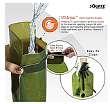 Гідратор Source Tactical Gear 3L Widepac на 3 літри низькопрофільний, фото 5