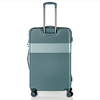 Чемодан на колесах для подорожей Swissbrand Cairo (M) Teal (SWB_LHCAI503M) Швейцарія, фото 3