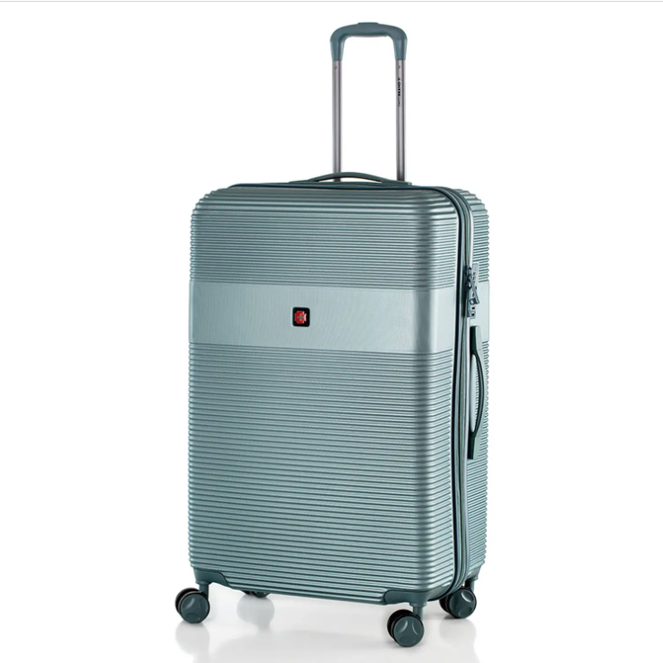 Чемодан на колесах для подорожей Swissbrand Cairo (M) Teal (SWB_LHCAI503M) Швейцарія