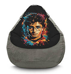 Крісло мішок «Harry Potter» Флок XL (80х110 см)