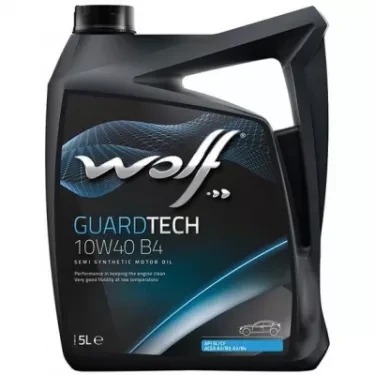 Моторна олива Wolf Guardtech 10W-40 5л, фото 1