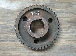 Шестірня 5 пер. валу пром. 236Н-1701053 (Z=43, КПП УРАЛ)