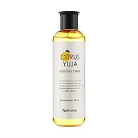 FarmStay Citrus Yuja Vitalizing Toner - Тонер для лица с экстрактом юдзу 280 мл