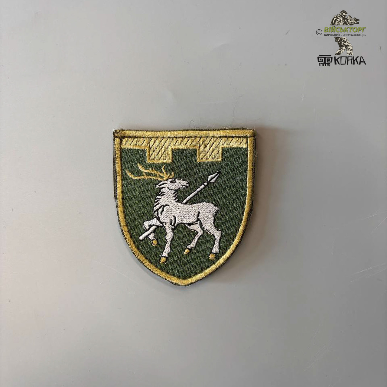 Шеврон "123 окрема бригада ТрО" (Миколаївська область, на липучці)