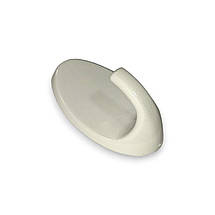 Гачок пластиковий овальний самоклеючий на липучці 5.5х3.4 см в асортименты кольорів, фото 4