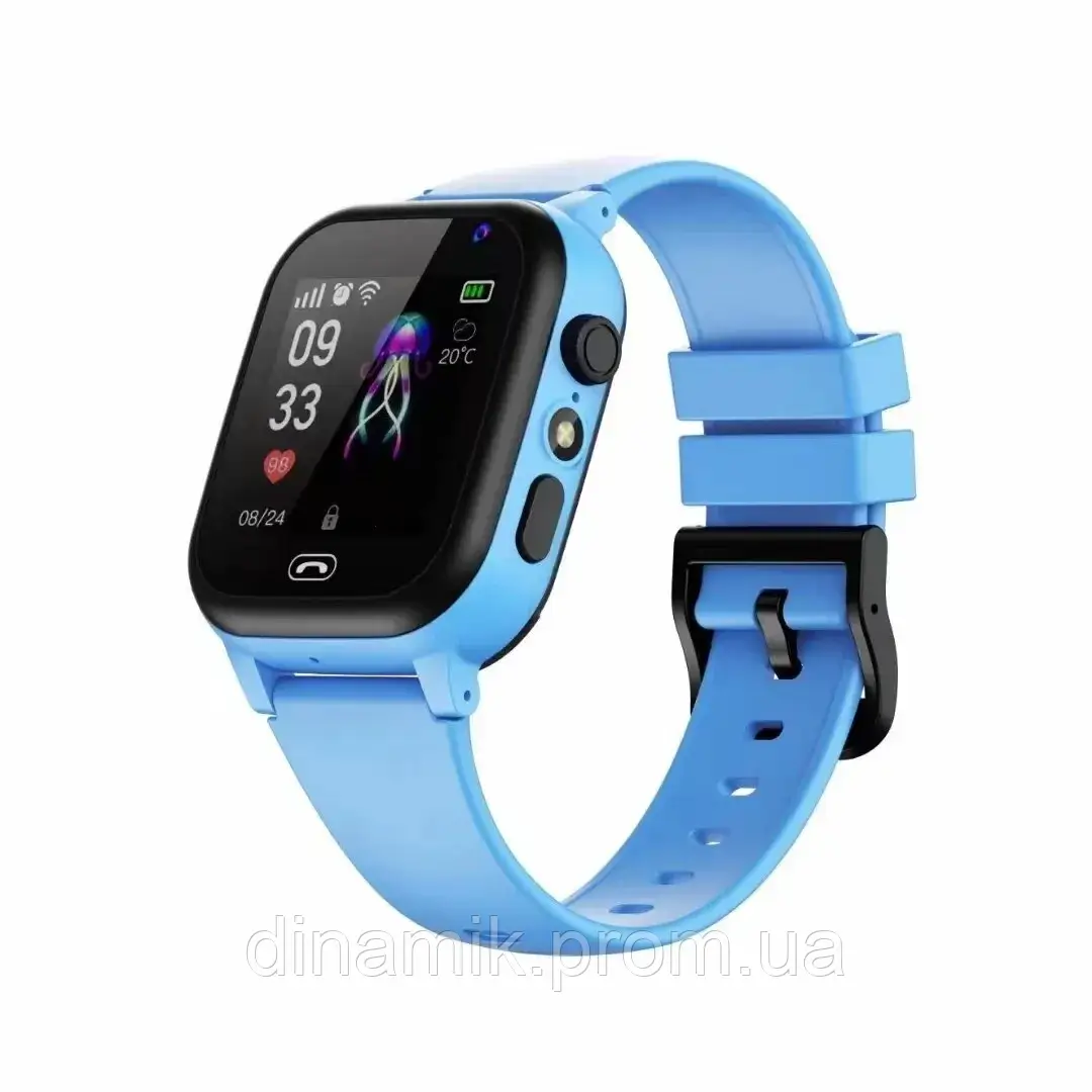Дитячий смарт-годинник-телефон Baby Smart Watch Q15 з GPS-трекером, Блакитний