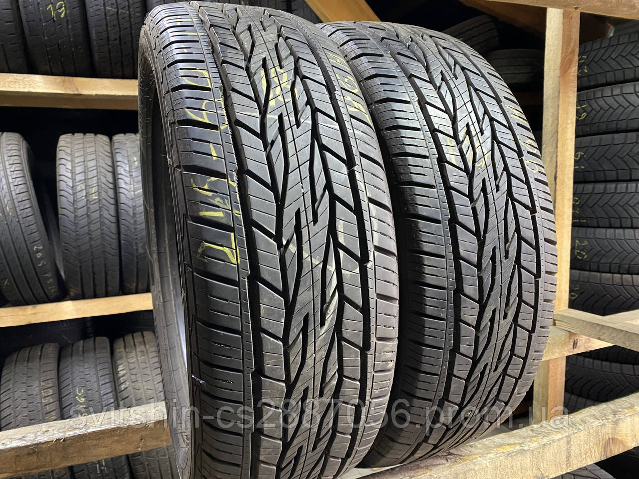 Шини Літо 215/60R17 Continental ContiCroosContact LX2 2шт