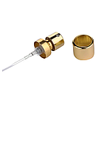 Распылитель спрей под завальцевание для парфюмерии 15 мм металлический GOLD PUMP 15 MM
